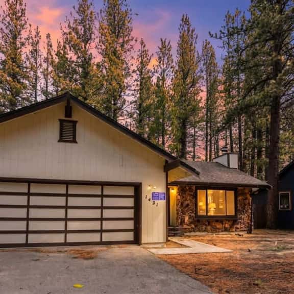 Tahoe Cabin with Stone Fireplace, 2-Car Garage & Fenced Yard β Steps to the River - Image 1